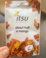 About half a mango