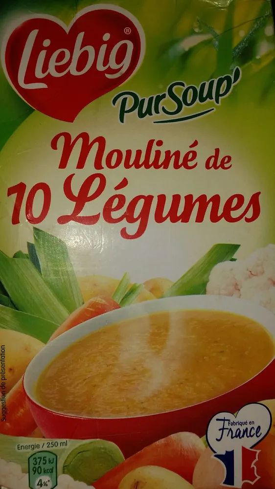 Lié big purSoup mouliné de 10 Légumes