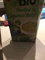 bio mouliné de legumes verts