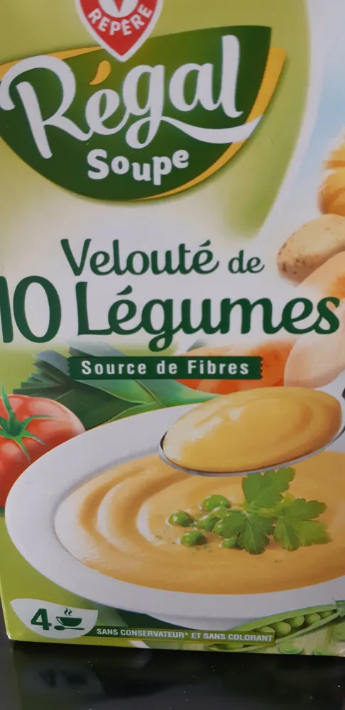 velouté de 10 légumes