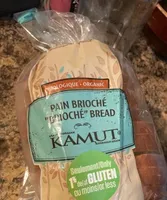 Pain brioché kamut
