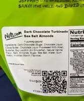 Dark Chocolate Turbinado Sea Salt Almonds