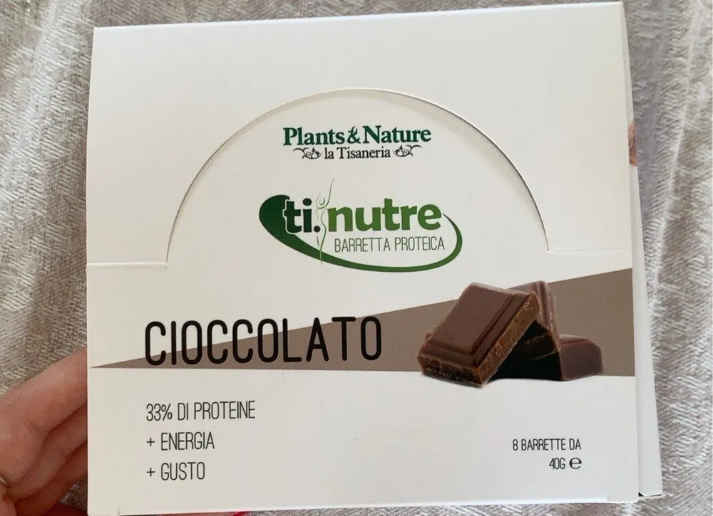 Ti.nutre barretta proteica cioccolato