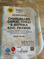 Honduran king prawns M&S