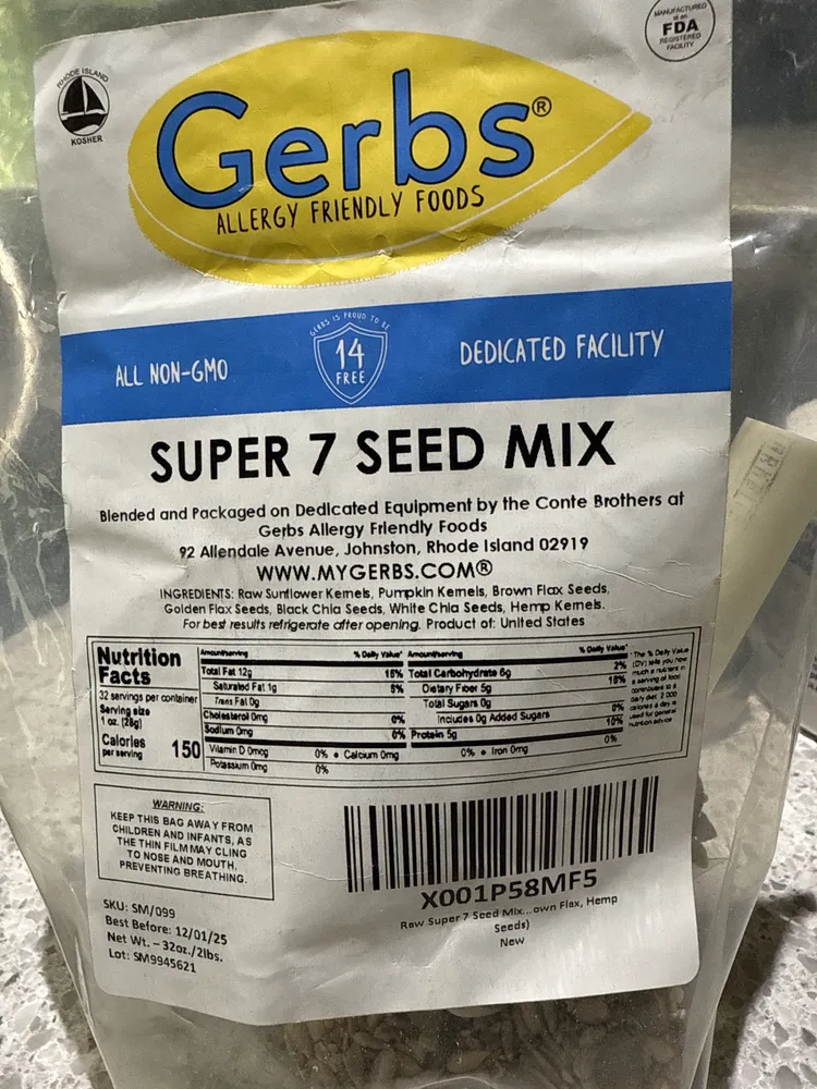 Super 7 seed  mix