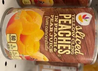 Sliced Yellow Cling Peaches in Peach and Pear juice