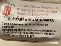 butifarra blanca