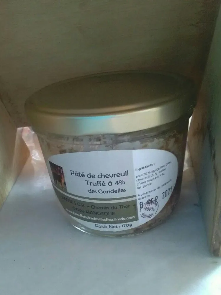 Pâté de chevreuil