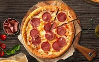La Pizza con Salame