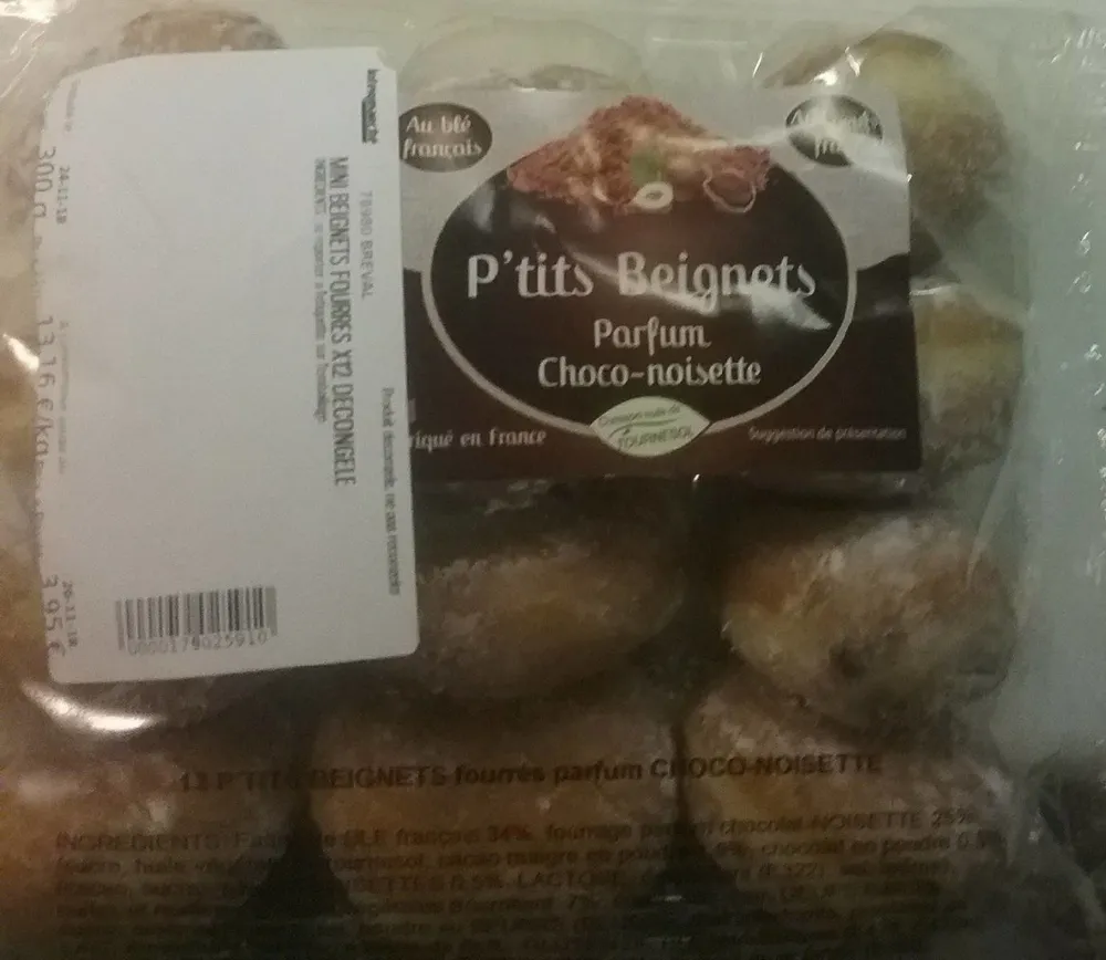 P'tits beignets parfum choco-noisette