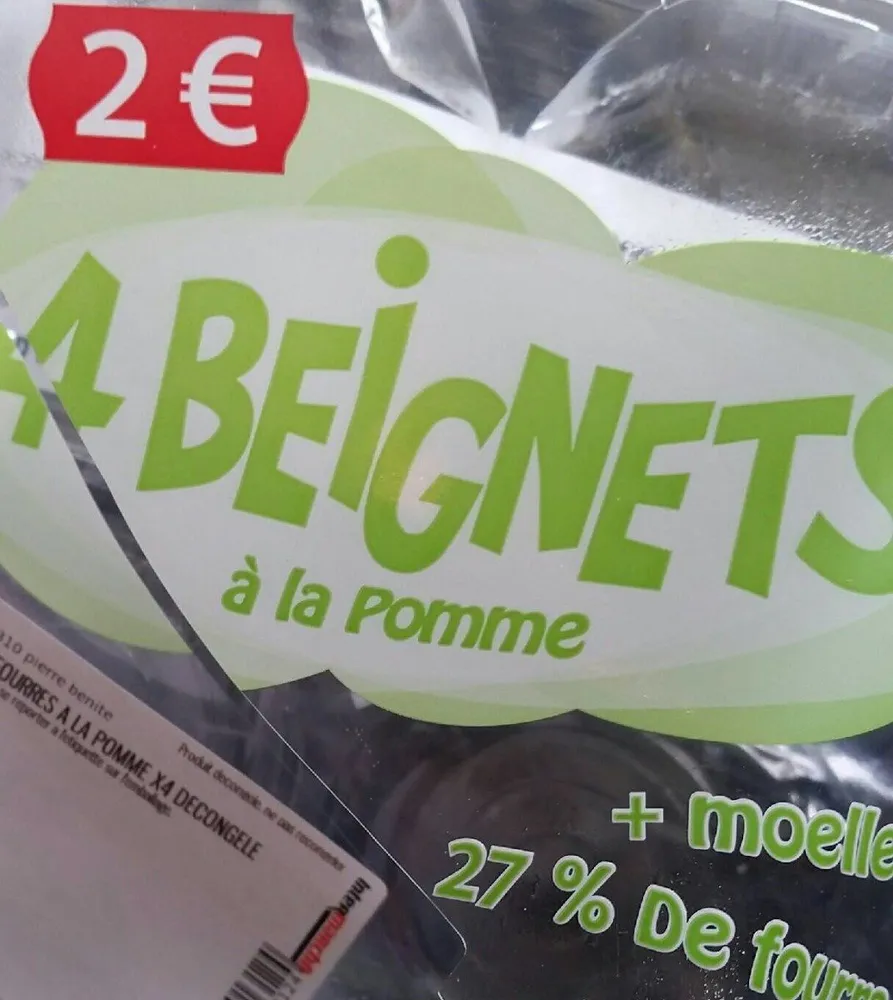 Beignets à la pomme