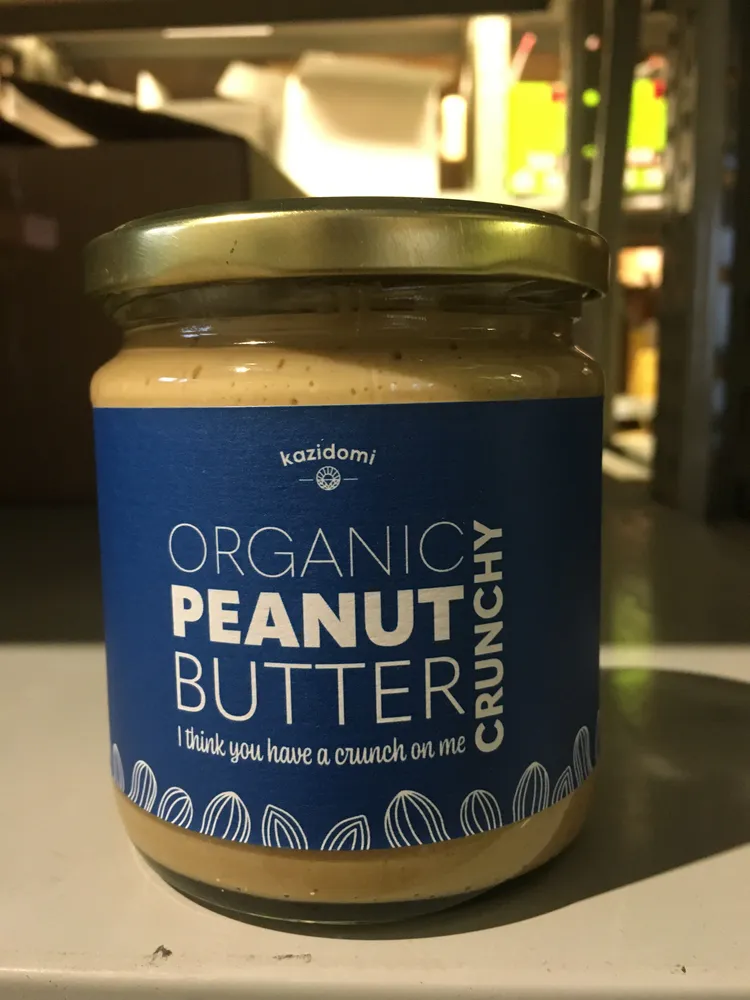 Beurre de Cacahuètes Croquantes Bio
