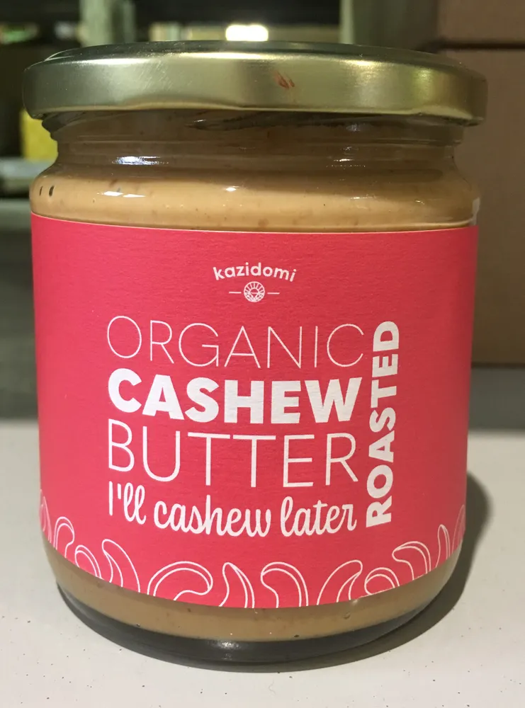 Purée de Noix de Cajou grillées Bio
