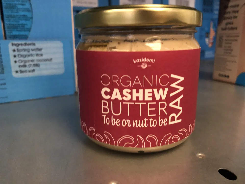 Purée de Noix de Cajou Crues Bio