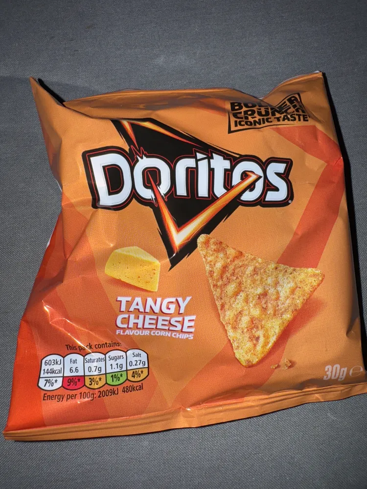 BOLDER CRUNCH ICONIC TASTE Doritos TANGY CHEESE FL