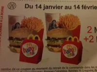 2 maxi best ok et 2 happy meal