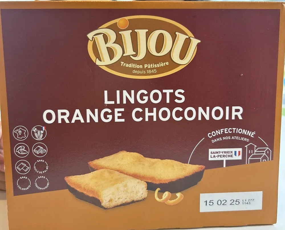 Lingots Orange Choconoir
