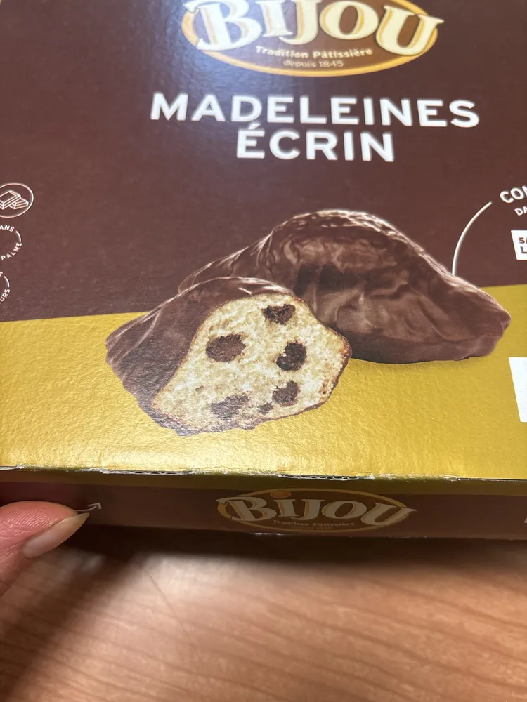 Madeleines écrin