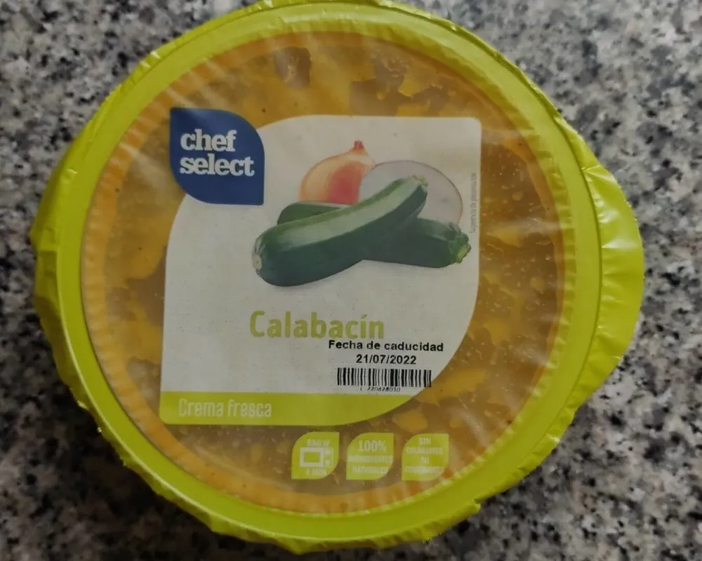 Puré calabacín