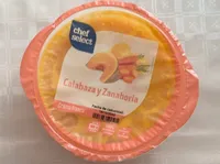 Crema de calabaza y zanahoria