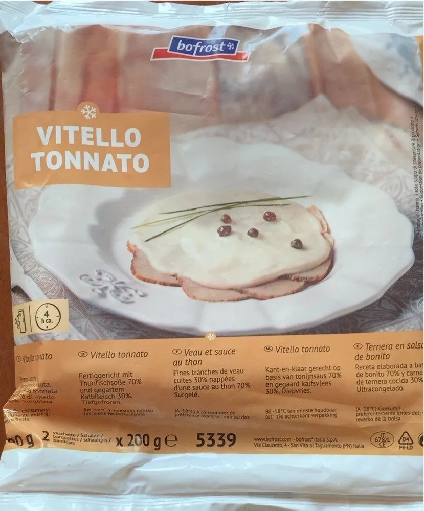 Vitello tonnato