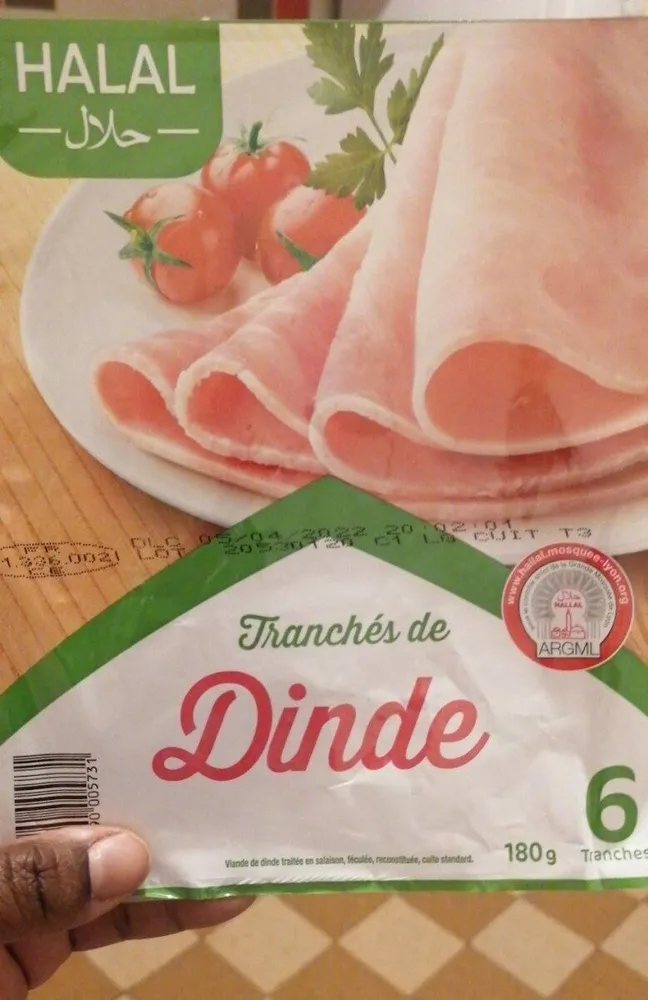 Tranchés de dinde