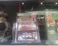 Jambon sec 4 tranches monoprix