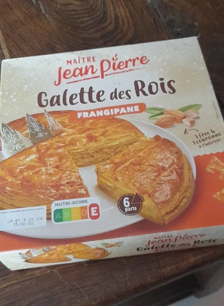 Galette des rois Frangipane