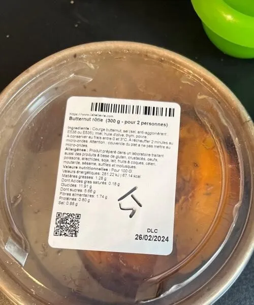 Butternut rôties