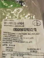 Strolghino di prosciutto