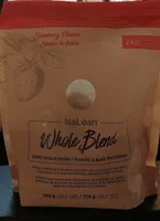 IsaLean Whole Blend plant-base strawberry shake