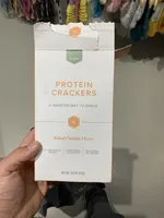 Protein Crackers Baked Cheddar