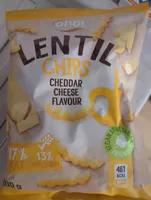 Lentil chips cheddar