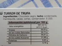 Turron de trufa