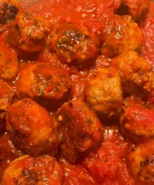 Pork and Veal meatballs gf