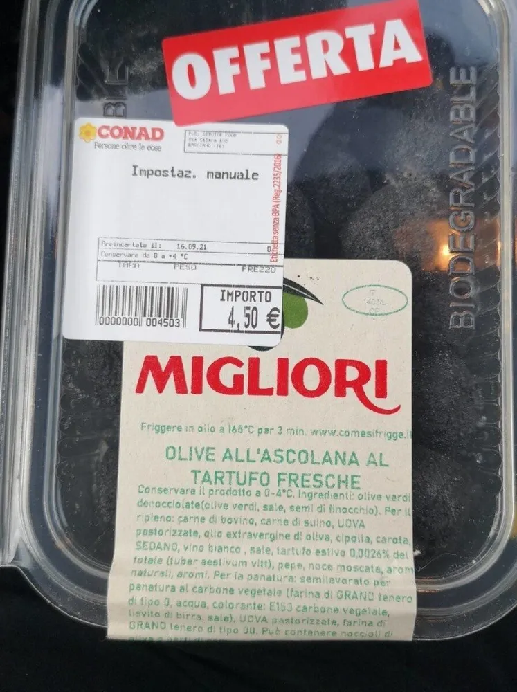 Olive all ascolana al tartufo