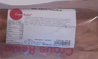 Sandwich jambon fraicheur