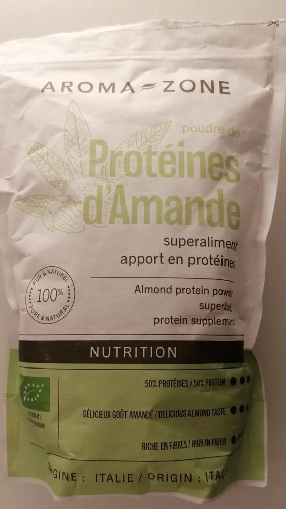 Poudre de protéines d'amande