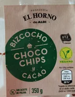 Bizcocho choco chips