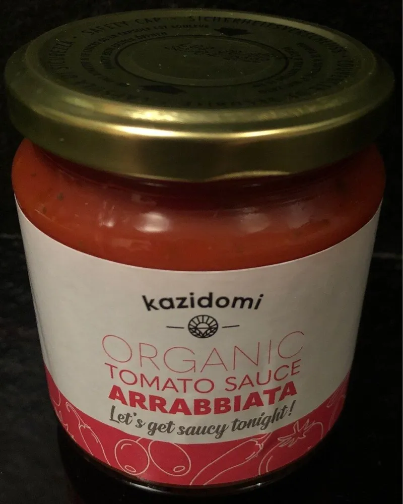 ORGANIC TOMATO SAUCE ARRABIATA