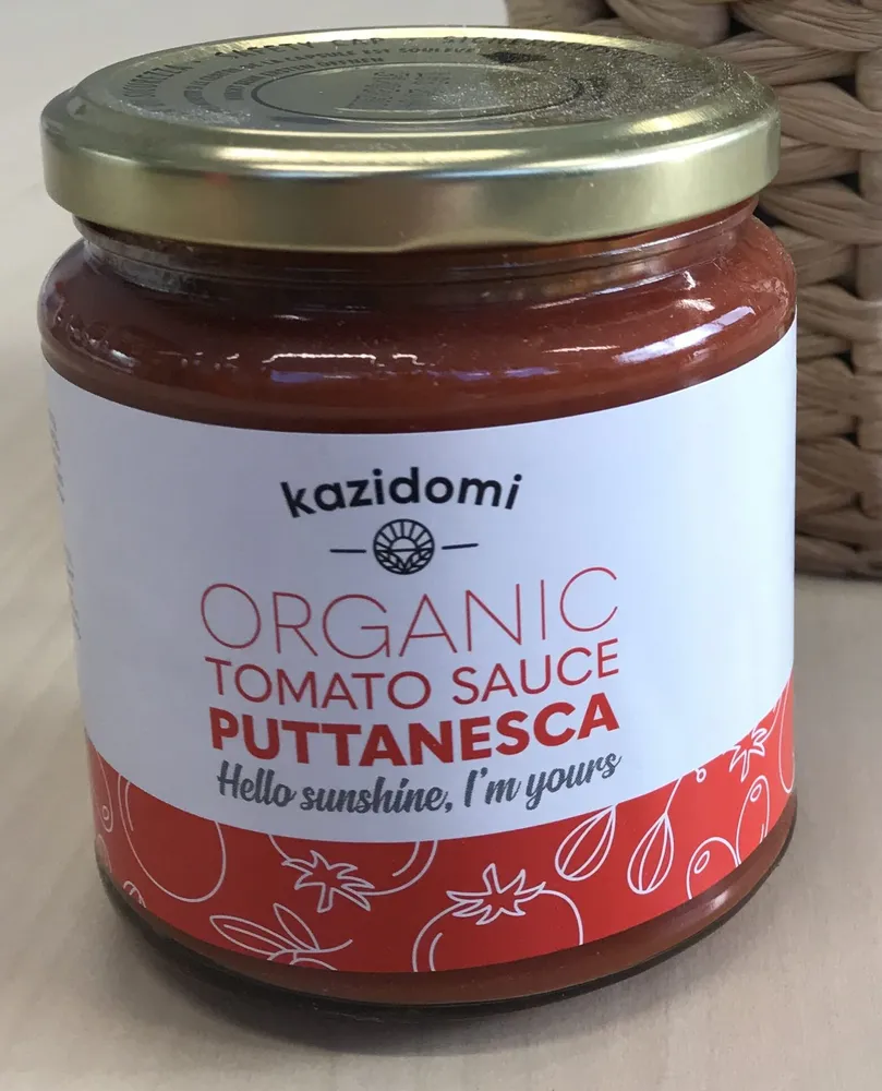 Sauce Tomate Puttanesca Bio Kazidomi