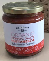 Sauce Tomate Puttanesca Bio Kazidomi