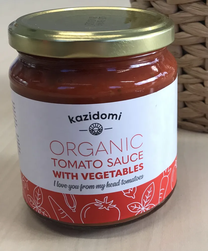 Sauce tomate aux légumes bio