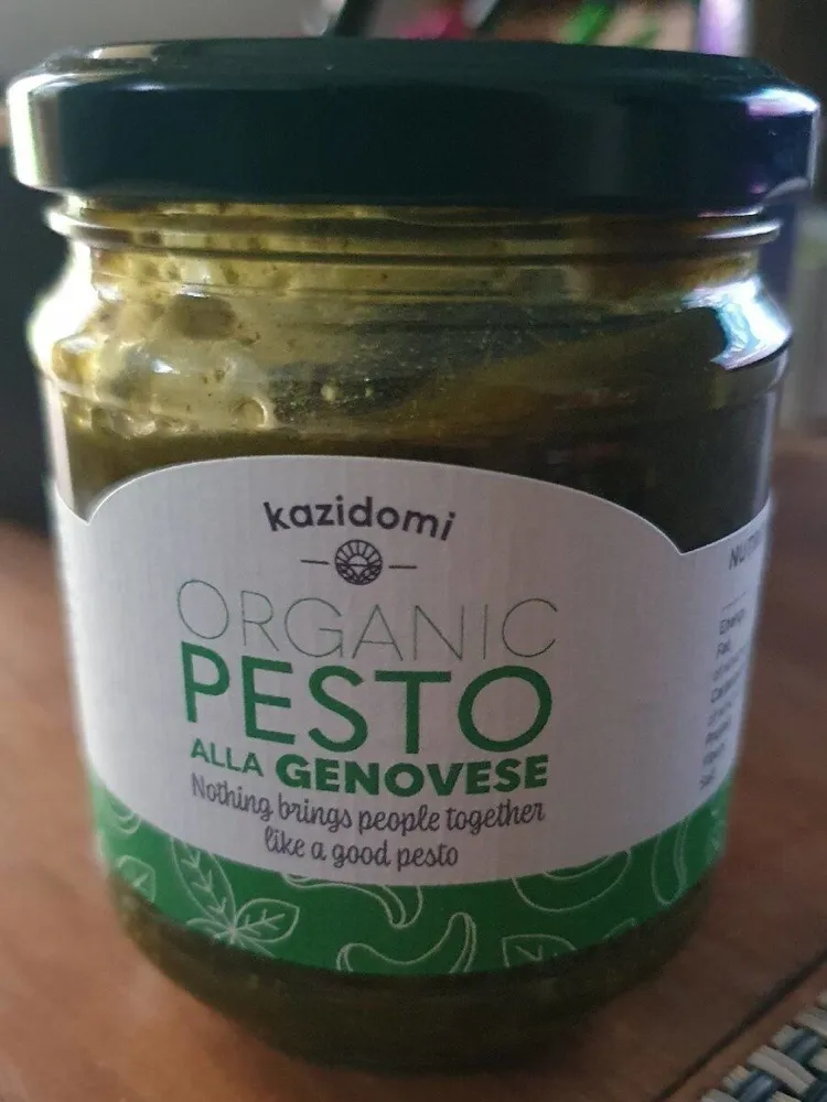 Organic pesto alla genovese