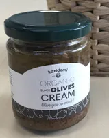 Crème D'Olives Noires Bio Kazidomi
