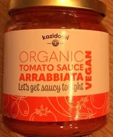 Organic tomato sauce arrabiata