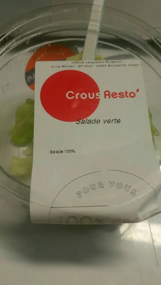 Salade verte