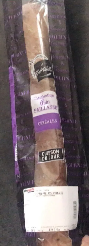 L’authentique pain paillasse cereales
