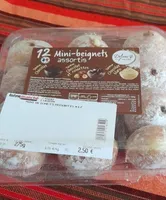 Mini beignets assortis