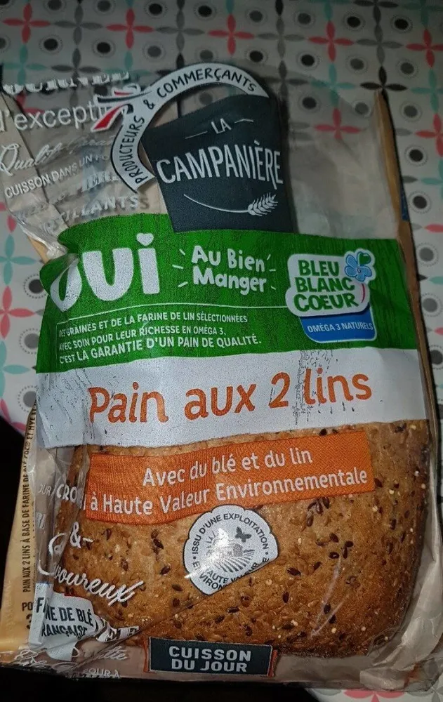 Pain aux 2 lins